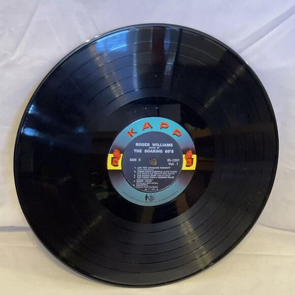 Roger Williams Songs Of The Soaring '60s Volume 1 (Vinyl, 1961) Kapp Records KL - Picture 9 of 12